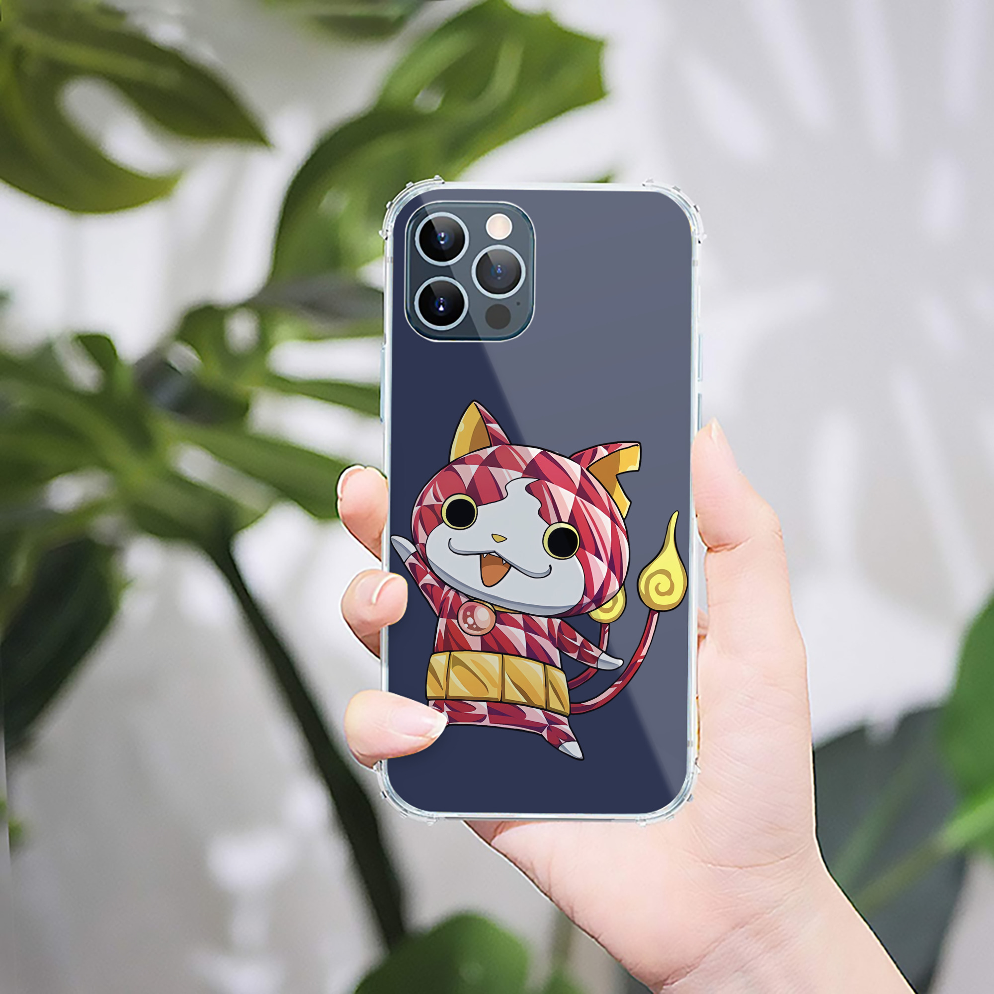 （画像用） 妖怪ウォッチ Yo-kai Watch 【iPhone 12シリーズ対応】透明スマホケース（クリアソフトケース）